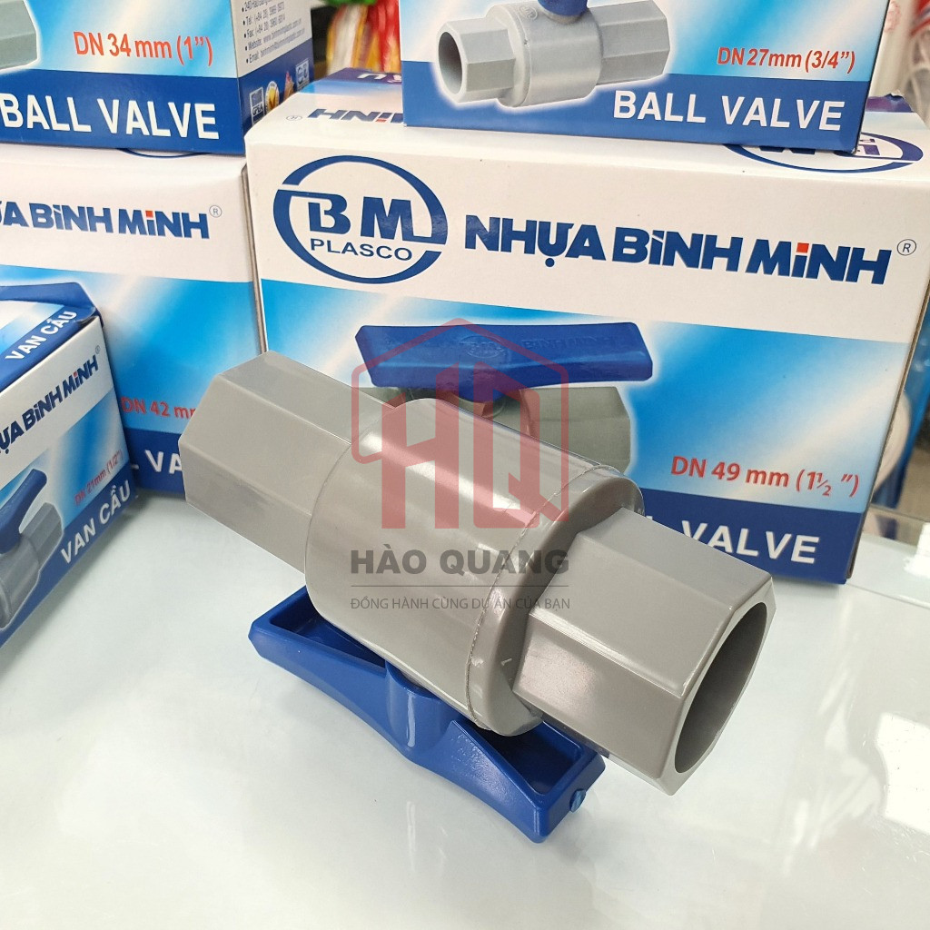 Van Nước Nhựa PVC Bình Minh 21/27/34/42 –  Bền, Dễ Lắp Đặt