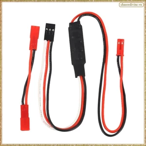 Bảng điều khiển dây điều khiển tời CH3 Cáp thu điều khiển từ xa cho bánh xích RC 1 / 10 Trục SCX10 TRX4