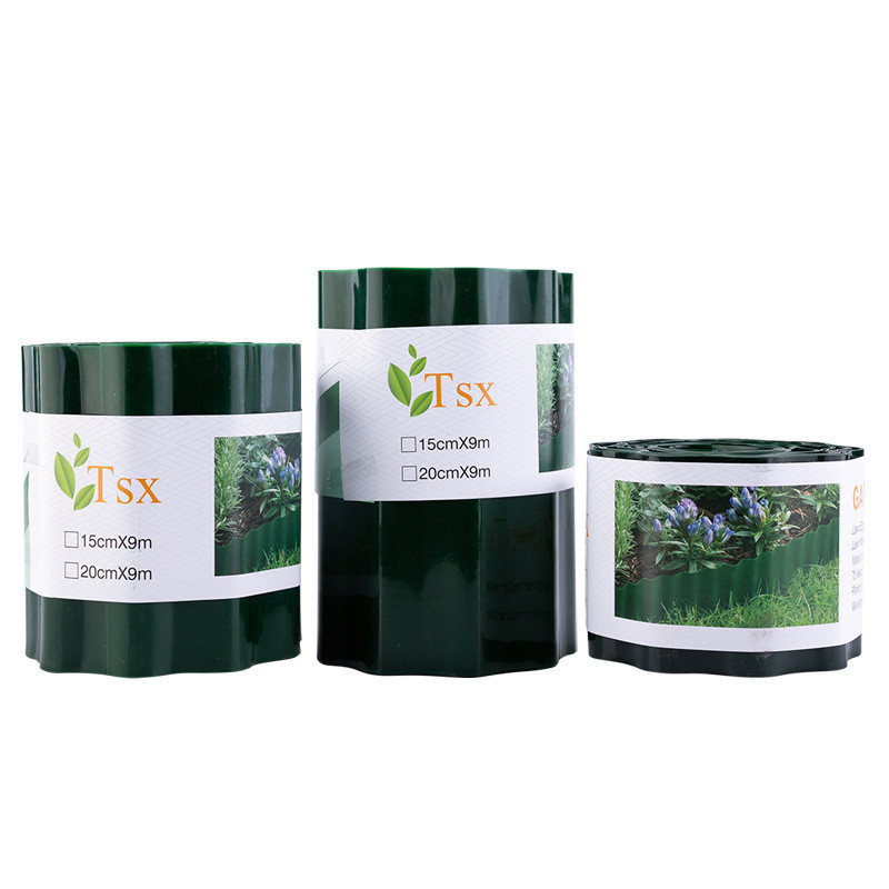 Hàng rào sân vườn bằng nhựa Trang trí sân vườn Hàng rào sóng Tấm chắn cạnh bãi cỏ