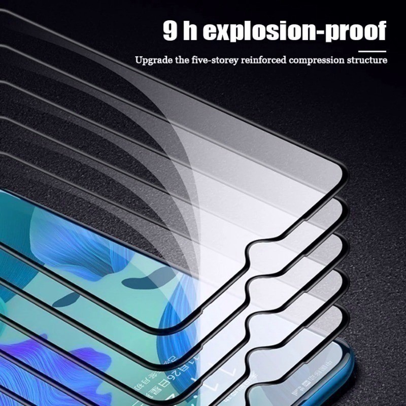 Dành Cho Sony Xperia 8 5 10 V IV III II Vl XA3 Plus Lite 100D HD Đen Edge Kính Cường Lực Phim Cho Sony Xperia 1 VII VI V IV III II Chống Trầy Xước Kính Chống Cháy Nổ Bảo Vệ Màn Hình