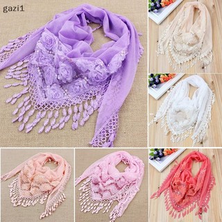 [Gazi1] Khăn thêu nữ Khăn quàng cổ mũi giác quan Khăn choàng Yếm sel Khăn lụa Boutique