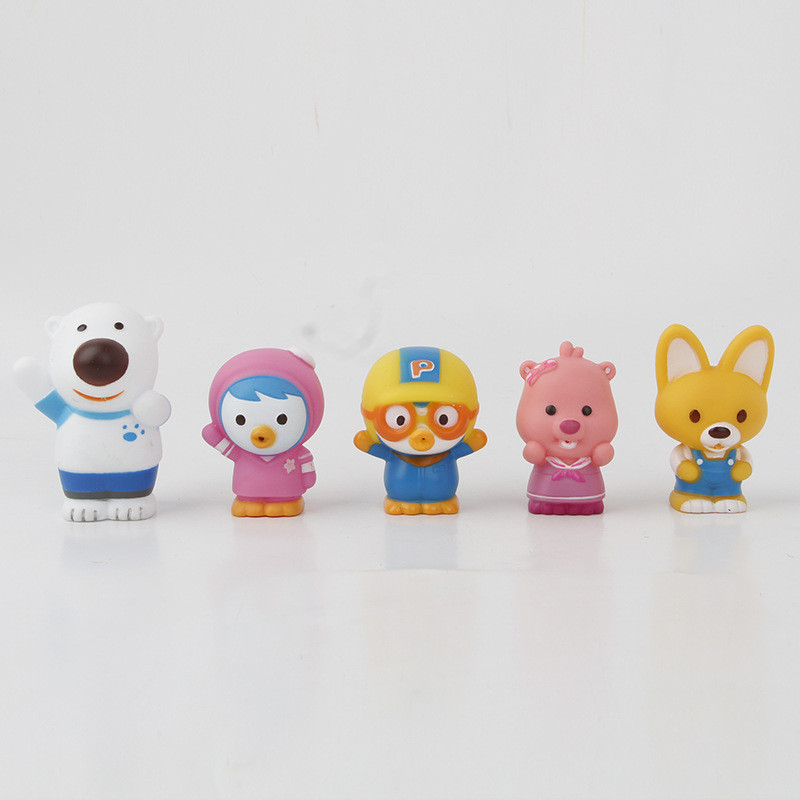 PS1 5 Chiếc Loopy Nhân Vật Hành Động Pororo Bobby Mô Hình Búp Bê Đồ Chơi Cho Trẻ Em Quà Tặng Bộ Sưu Tập Vật Trang Trí SP1