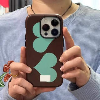 Ốp điện thoại 2 trong 1 Coffee Love tương thích với iPhone 15 Pro Max, Apple 16 14 Plus 11 / 12 / 13 Pro Max, vỏ bảo vệ chống sốc mới