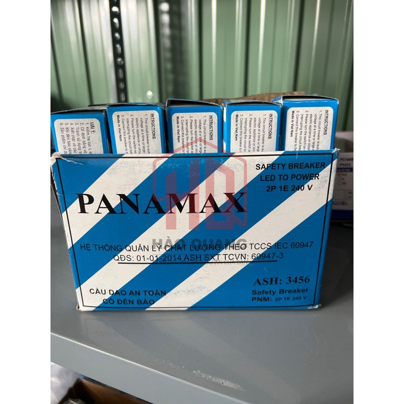 Cầu Dao PANAMAX CB Cóc Tự Động Ngắt 10A–40A – Aptomat Bảo Vệ Quá Dòng, Công Tắc An Toàn