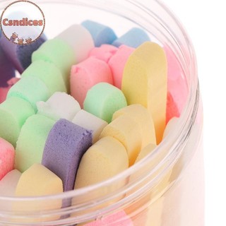 Csndices 50 Miếng Bọt Biển Rửa Mặt Dùng Một Lần, Bông Tẩy Trang Sạch Da, Miếng Đệm Làm Đẹp VN