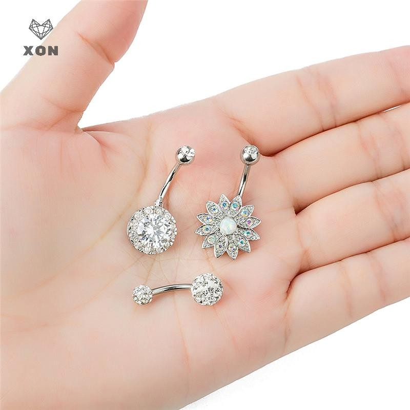 XON Bộ 3 Khuyên Rốn Thời Trang Cá Tính Độc Đáo