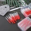 10 chiếc Bàn chải kẽ răng Denta Flos Làm sạch Bàn chải nha khoa Chỉnh nha Bàn chải răng EMKK