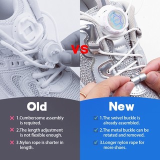 Cài đặt đơn giản xoay khóa ren tự động không dây cho giày thể thao tennis unisex