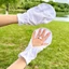Găng Tay Chống Tia UV Mùa Hè Thoáng Khí Mỏng Nữ Găng Tay Nam Thể Thao Ngoài Trời Găng Tay Đi Xe Đạp Găng Tay Tay VN