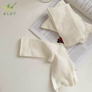 [ELOY] Tất Dài Nữ Cashmere Nữ Boot Len Chắc Chắn Đùi Vớ Skinny Cotton Trơn Lông Tơ Nữ Dài Tất VN