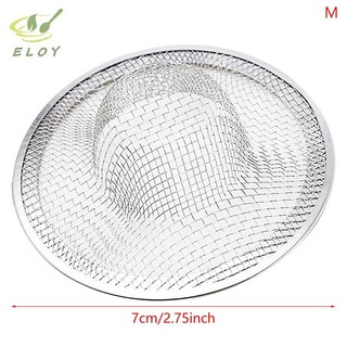 [ELOY] 2 Bộ Lọc Thoát Nước Phòng Tắm Bằng Thép Không Gỉ Tắm Tóc Bắt Lưới Sàng Lọc VN