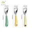 Thìa Hộ Gia Đình Chống Rơi Thép Không Gỉ 304 Cho Bé Trẻ Em Bổ Sung Thìa Thực Phẩm Bộ Đồ Ăn Bé Gái VN