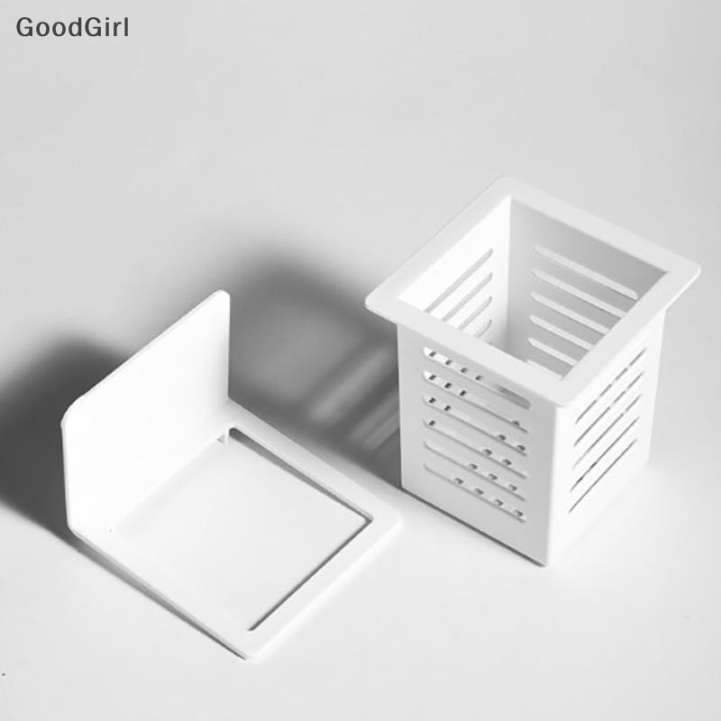 [GoodGirl] Nhà Bếp Nhựa Đũa Treo Tường Dao Kéo Giỏ Thoát Nước Hộp Bảo Quản Nhà Bếp Bộ Đồ Ăn Muỗng Thoát Nước VN