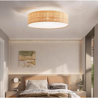 AIMI Vintage Tre Đèn Mây Đèn Chùm Quốc Gia Trang Trại Phong Cách Đèn Dệt Tay Trang Trí Nhà Đèn LED Phòng Ăn Phòng Khách