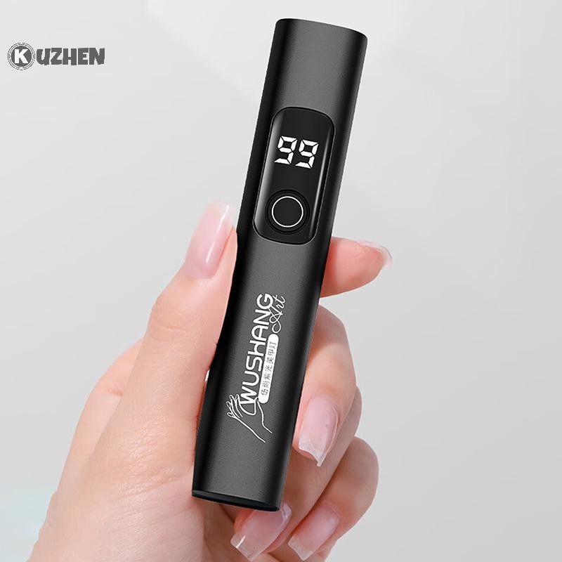KUZHEN Cầm Tay UV LED Đèn Móng Tay Cho Gel Móng Tay USB Máy Sấy Móng Tay Để Chữa Bệnh Nhanh Đèn Móng Tay Di Động Cho DIY Nhà Nail Salon HOT
