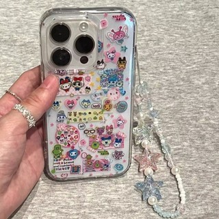 Ốp điện thoại cho iPhone phong cách Ins, sáng bóng, dễ thương, hoạt hình Tamagotchi, ốp cho iPhone 16/15/14, ốp mềm cho iPhone 13, ốp bảo vệ hình trái tim nữ tính cho iPhone XR WN2M