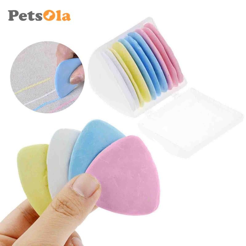 10x Thợ may Phấn đầy màu sắc để đánh dấu Quilting