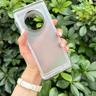 Ốp điện thoại trong suốt, trong suốt, mờ, xám, gập công sở cho Huawei Mate X3 X5 matex5 mateX3 Universal