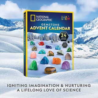 Blue Marble NATIONAL GEOGRAPHIC Gemstone Advent Calendar - Advent Calendar