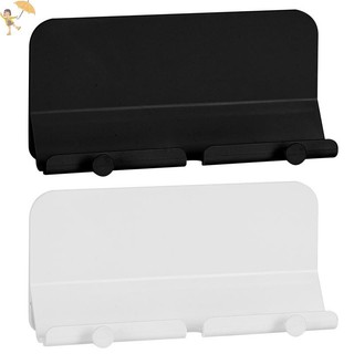 [GOU] Móc sạc treo tường Phiên bản mở rộng Móc kép Máy tính bảng Sạc điện thoại Giá đỡ điện thoại gắn tường miễn phí cho phòng ngủ Phòng khách Nhà bếp Tương thích với tất cả điện thoại hoặc