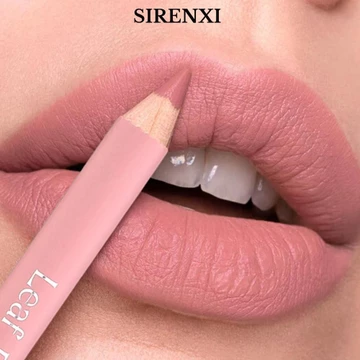 Bút chì son môi SIRENXI, Bút chì kẻ môi mờ chống thấm nước dưỡng ẩm, Bút kẻ môi lâu trôi tự nhiên