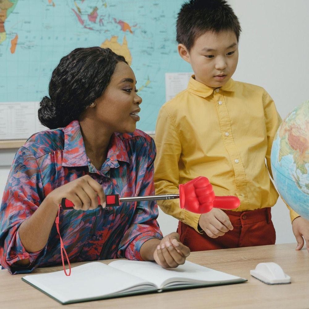 Thanh giảng dạy NKSFX, Thanh đọc ngón tay bằng thép không gỉ, Thanh kính thiên văn chất lượng cao Đồ chơi học tập giáo dục Học sinh
