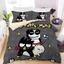 ST2 BADBADTZ-MARU 3IN1 Ga trải giường Vỏ chăn gối Bộ chăn ga gối Phòng ngủ gia đình Bộ đồ Anime có thể giặt được TS2