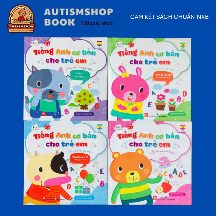 Ảnh Sách - Tiếng Anh cơ bản cho trẻ em - Dành cho bé từ 3 đến 9 tuổi 1