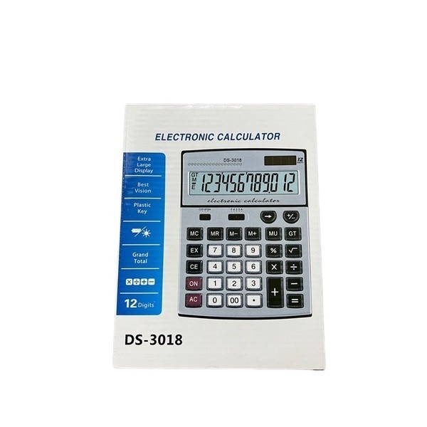 [ 1 CÁI ] Máy tính kế toán cầm tay để bàn loại to DS-3018