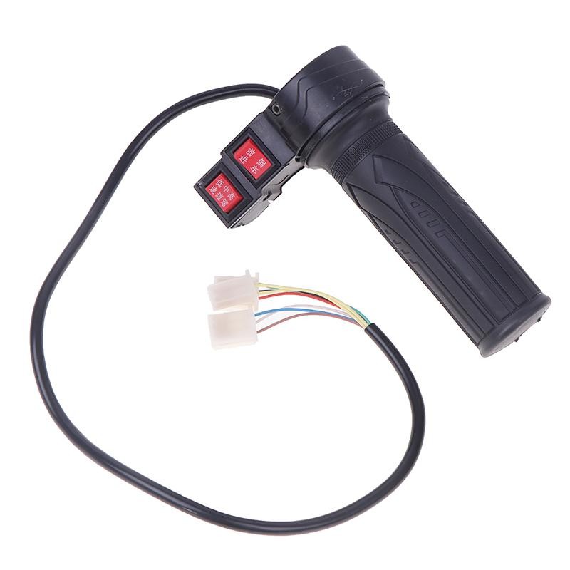Tmoy Ebike Bộ điều khiển bướm ga xoắn có đẩy về phía trước và ngược Botton Xe đạp điện Điều khiển bướm ga Tay cầm tốc độ Tay cầm TCM