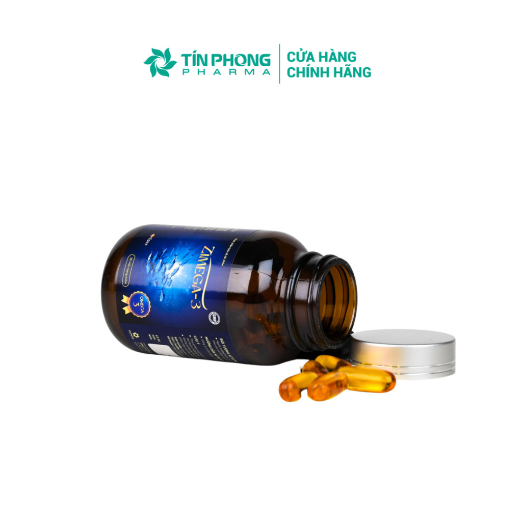Ảnh TPBVSK Zimega-3 Bổ Sung DHA Và EPA, Hỗ Trợ Tốt Cho Não Bộ, Thị Lực, Hỗ Trợ Sức Khỏe Tim Mạch Lọ 30 Viên 4