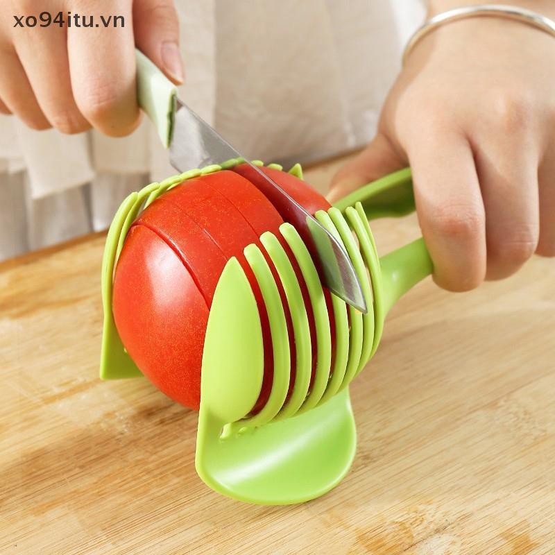 Xoitu Dụng Cụ Nhà Bếp Tiện Dụng Nhựa Hành Giá Khoai Tây Cà Chua Máy Thái Rau Củ Quả Dụng Cụ Nấu Ăn An Toàn Phụ Kiện VN
