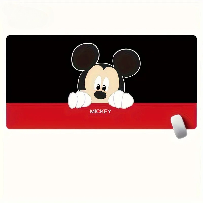 Disney Chuột Mickey Mousepad Chuột Lớn Miếng Lót Bàn Phím Chuột Thảm Thảm Chống Trơn Trượt Playmat Máy Tính Bàn Văn Phòng Thảm Để Bàn