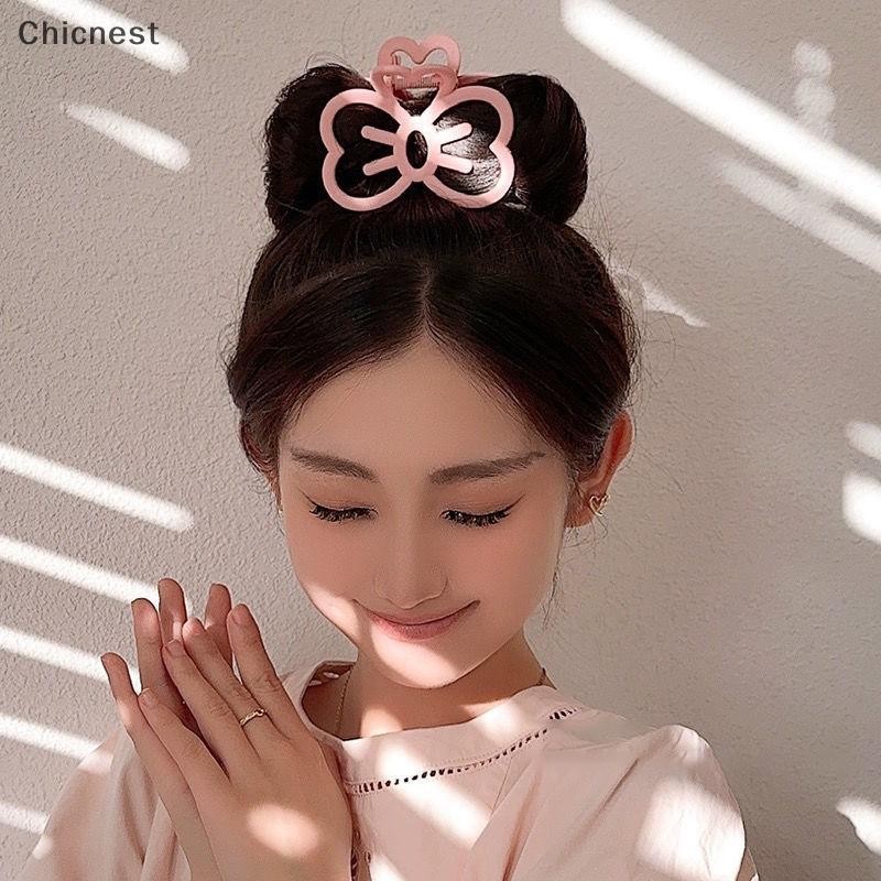 [Chc] Kẹp Vuốt Nhựa Nơ Dễ Thương Hàn Quốc Cua Màu Kẹo Cho Bé Gái Vuốt Tóc Ngọt Ngào Phụ Kiện Tóc Cho Nữ [VN]