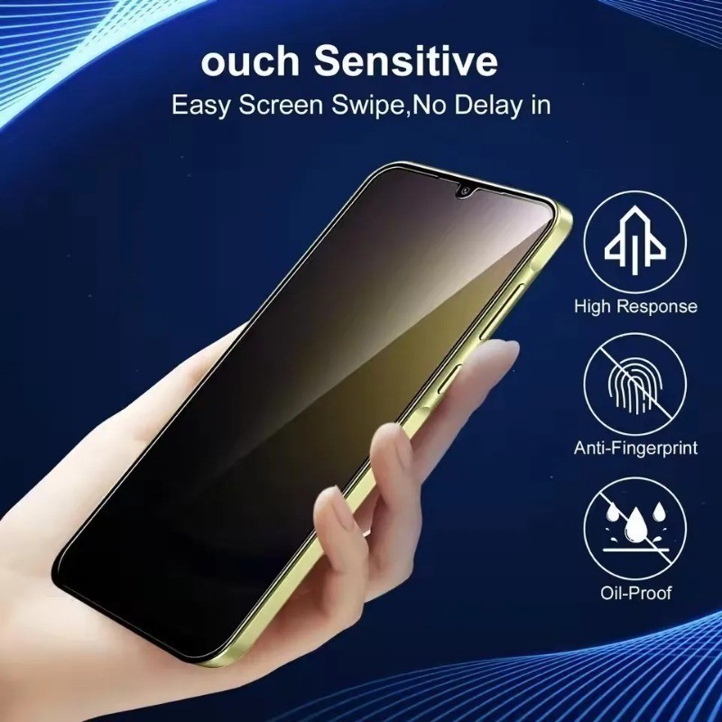 Asus Zenfone Series 9H Chống Gián Điệp Trong Suốt Kính Cường Lực Cho Asus Zenfone 9 8 7 6 5z 5 12 11 10 Flip Pro ZS630KL ZS620KL ZE620KL Siêu Chống Trầy Xước Bảo Vệ Màn Hình Riêng Tư