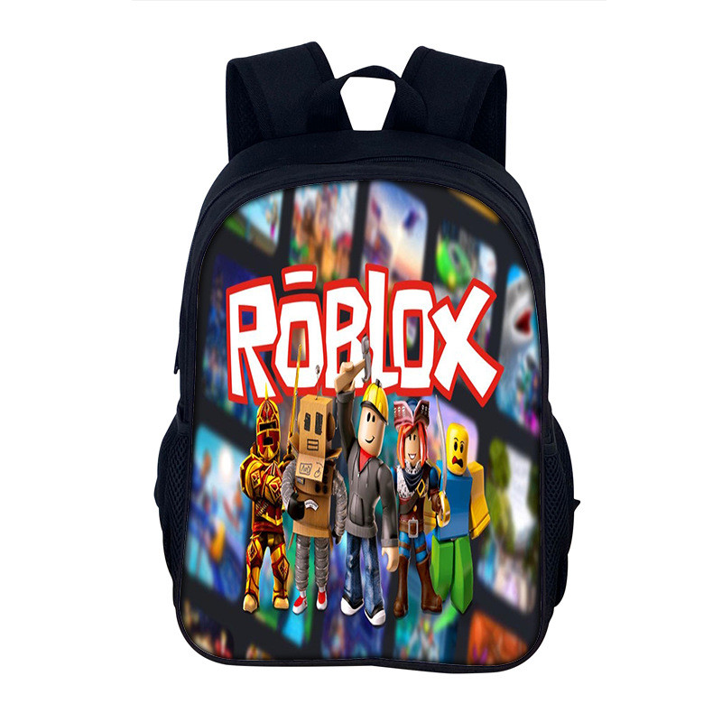 Ba lô dung tích lớn theo chủ đề Roblox - thiết kế hoạt hình thời trang cho sinh viên