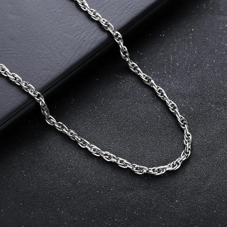 Dây chuyền nam thiết kế đơn giản dễ đeo chất liệu titan không gỉ