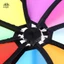 Mưa Nhiều Màu Sắc Dazy Flower Spinner Cối Xay Gió Sân Vườn Trang Trí Ngoài Trời Emkk