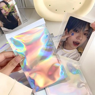 [ELOY] 10 Túi Nhựa Nhỏ Laser Tự Dán Cho Túi Đựng Trang Sức Trang Sức Màn Hình Trong Suốt Quà Tặng Bao Bì Túi Bảo Quản VN