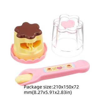 Đồ chơi cho ăn bánh pudding HARRIETTLO, Đồ chơi bánh pudding dâu giáo dục sớm, Đồ chơi nhập vai mới lạ Giả vờ chơi đồ chơi nhà chơi Nhật Bản cho bạn bè