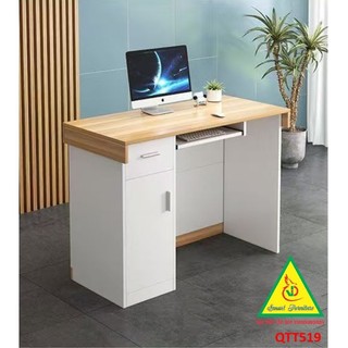 Quầy thu ngân, tiếp tân, tính tiền bằng gỗ MDF QTT519 - NỘI THẤT LẮP RÁP VIENDONGADV