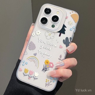 Ốp lưng bảo vệ chống sốc bán trong suốt phong cách thời trang cá tính Xiaohua cho iPhone 14 13 Pro XS Max 16 15 Pro 12 Pro Max 11 Pro 7 Plus 16 Pro 15 14 Pro 13 Pro Max X 8 Plus, chống bụi, chống nước, chống sốc