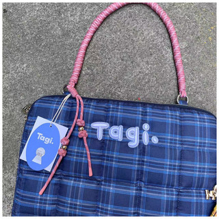 Tagi Dệt Gối Nhỏ Túi Đeo Vai Đầy Cotton Thêu Tay Cầm Vai Chống Rơi Chống Sốc Túi Máy Tính Một Vai Túi Xách