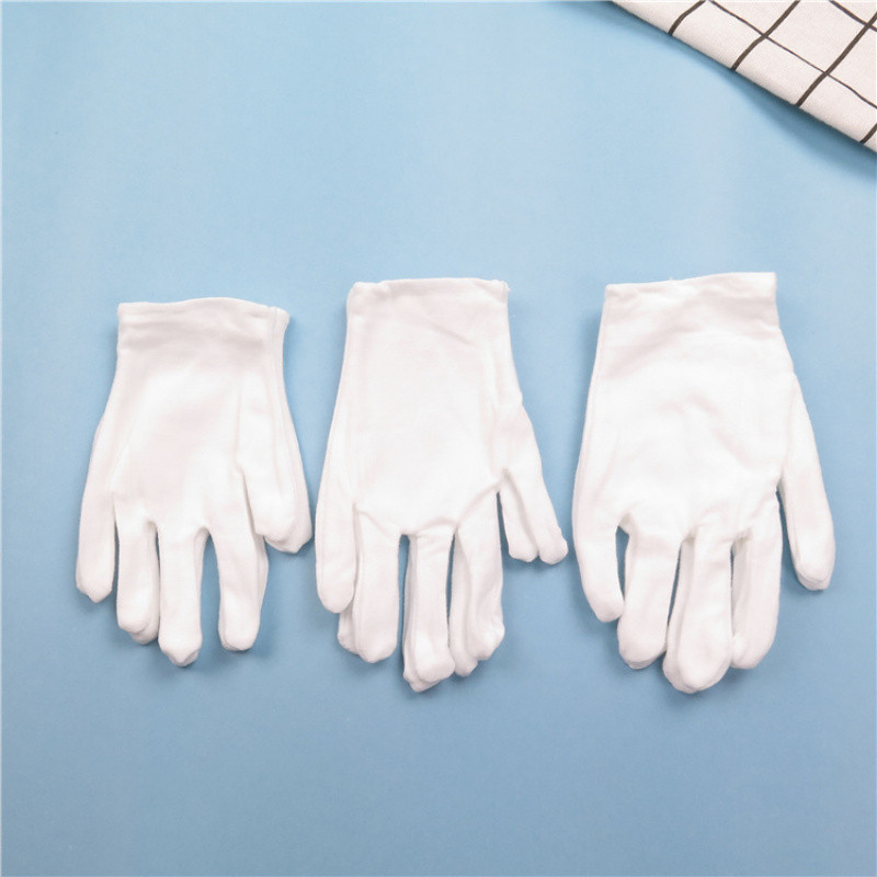 Nhẹ Thoáng Khí Co Giãn Cotton Nguyên Chất Trẻ Em Găng Tay Trắng Bé Trai Bé Gái Mẫu Giáo Học Sinh Tiểu Học Hiệu Suất Thể Dục Thể Thao Cuộc Họp Thể Thao Nghi Thức Nhảy Múa Mỗi