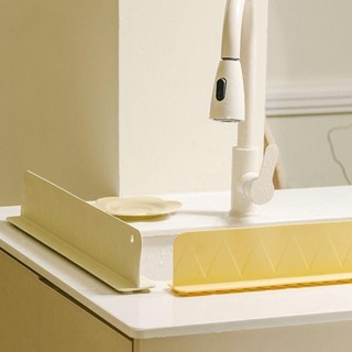 HEARTHLY Splash Guard, Tấm vách ngăn nước chống dầu hút, Chất lượng cao Silicone mềm bồn rửa nhà bếp Bồn rửa chén tổ chức Sản phẩm gia dụng