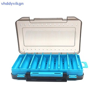 VHDD Câu Cá Hộp 14 Ngăn Phụ Kiện Câu Cá Mồi Móc Bảo Quản Hộp Đựng Dụng Cụ Câu Cá Hai Mặt Hộp Tổ Chức VN