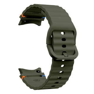 Dây đeo đồng hồ cho Samsung Galaxy Watch 7 44mm 40mm / FE Dây đeo vòng tay thể thao bằng silicon