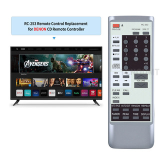 Điều khiển từ xa RC-253 mới cho máy nghe nhạc CD Denon DCD1460 DCD1560 DCD1650 DCD2560