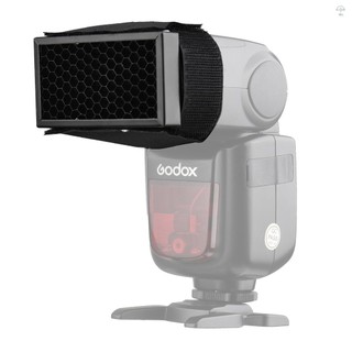 Hilivn) Máy ảnh đa năng Flash Lưới tổ ong Phụ kiện kim loại thay thế cho Canon Godox Yongnuo Speedlite Lắp đặt dễ dàng