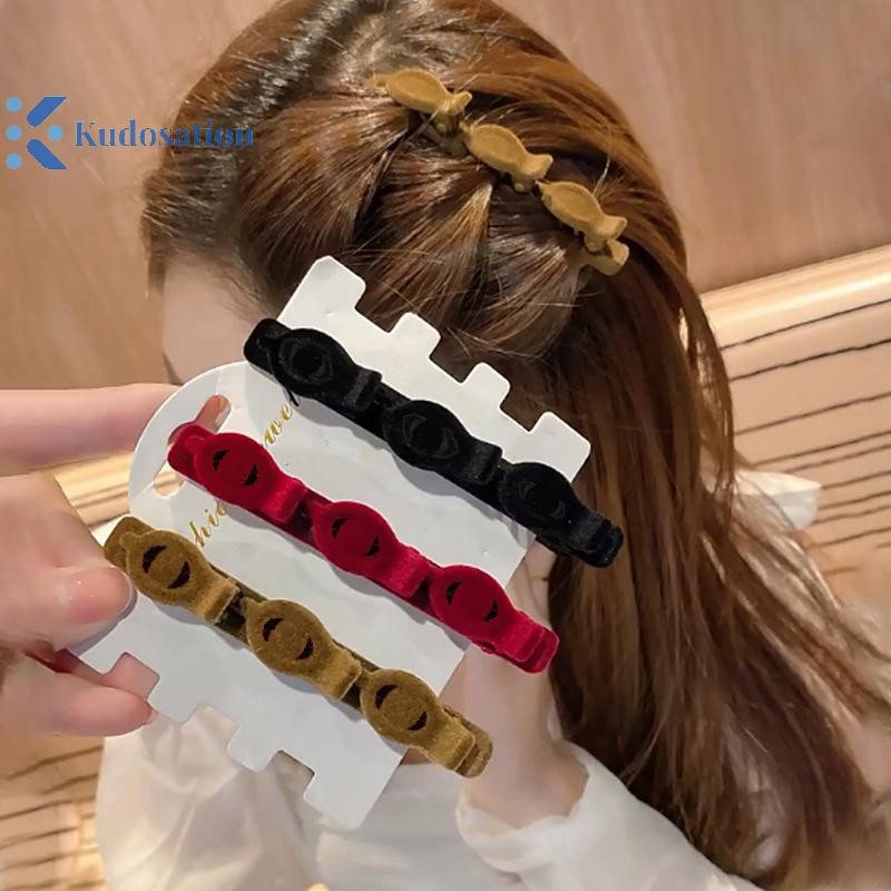 Kudosation 3 / 4 / 6 Chiếc Đổ Xô Kẹp Tóc Cho Nữ Bên Kẹp Tóc Ngọt Ngào Tóc Nổ Bé Gái Kẹp Barrettes Phụ Kiện Tóc Bộ